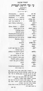 השמות שנקבעו ע"י ועד הלשון העברית תבשילים – עיתון 'הצבי'