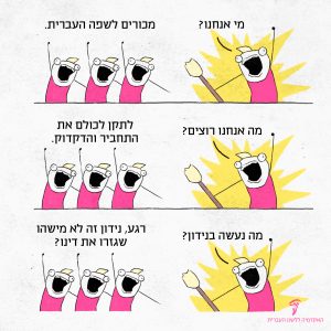 איור להמחשת ההבדל בין נידון לנדון