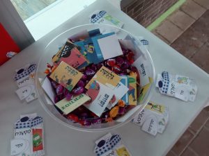פעילות ביום העברית תשע"ט 2018 במרכז הנוער אמי"ת טכנולוגי אשקלון
