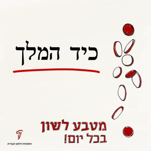 כיד המלך - מטבע לשון בכל יום!