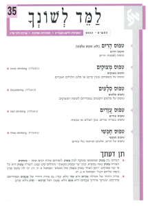 למד לשונך 35
