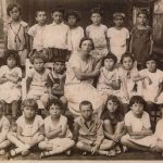 רחל שטאכר ותלמידיה בזיכרון יעקב, 1926