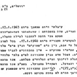 מכתב ששלח בן־גוריון למהנדס אלכסנדר זרחין, ארכיון בן־גוריון